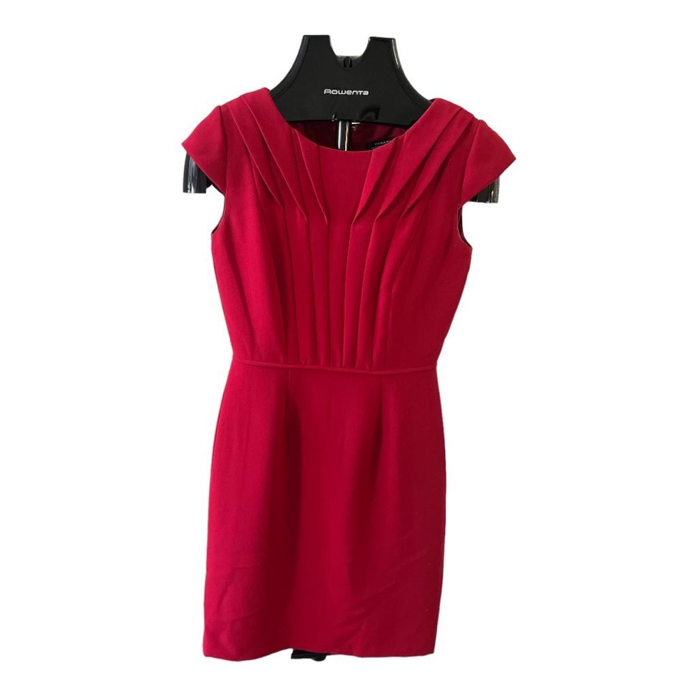 Tahari Womens Red Dress